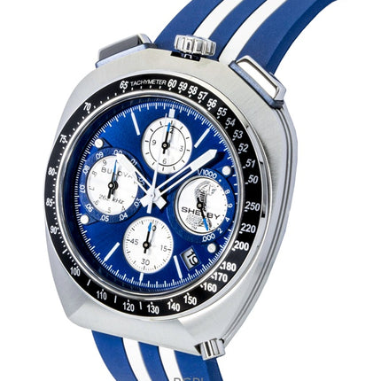 Bulova Shelby Racer Chronograph 150-vuotisjuhlamallin sininen kellotaulu kvartsi 98B452 miesten kello