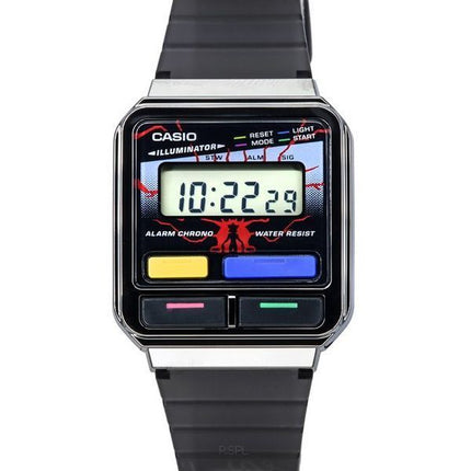Casio Vintage Stranger Things Collaboration digitaalinen hartsihihna kvartsi A120WEST-1A unisex kello