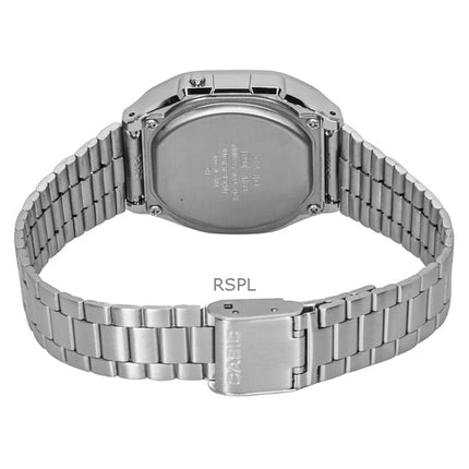 Casio Vintage digitaalinen ruostumattomasta teräksestä valmistettu rannekoru kvartsi A168WA-8 unisex kello