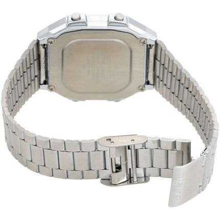 Casio Digital ruostumattomasta teräksestä hälytys Chrono Dual aika A178WA 1ADF A178WA-1A Miesten kello
