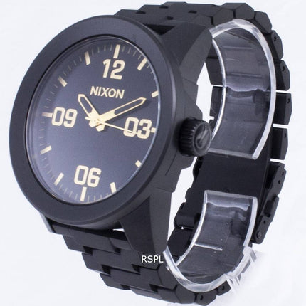 Nixon korpraali SS A346-1041-00 analoginen kvartsi Miesten Kello