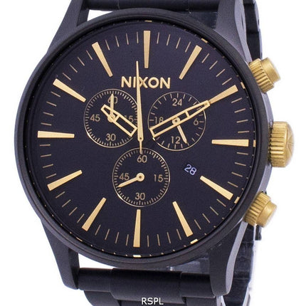 Nixon Sentry Chrono Quartz A386-1041-00 Miesten Kello