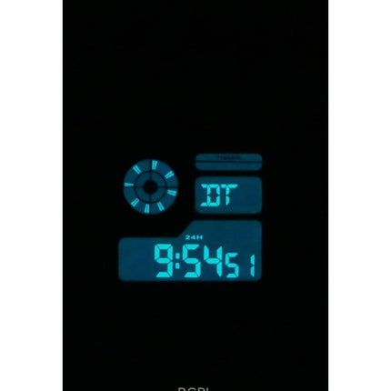 Invicta Activa Digital vihreä polyuretaaniranneke mustalla kellotaululla kvartsi ACW1299-002 miesten kello