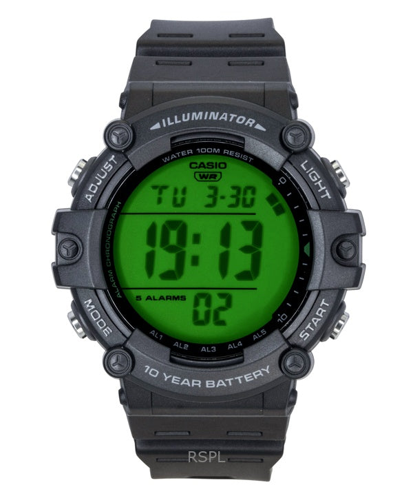 Casio monitoiminen digitaalinen hartsiranneke kvartsi AE-1500WHC-1AV 100M miesten kello