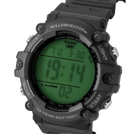 Casio monitoiminen digitaalinen hartsiranneke kvartsi AE-1500WHC-1AV 100M miesten kello