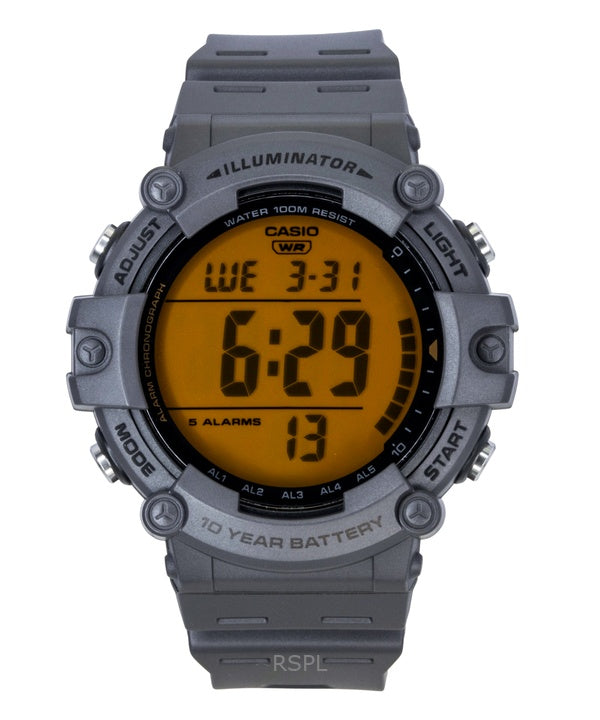 Casio monitoiminen digitaalinen hartsiranneke kvartsi AE-1500WHC-8AV 100M miesten kello