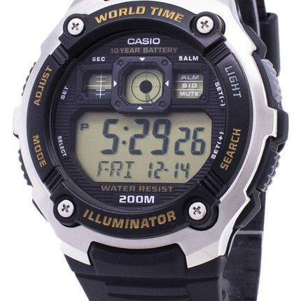 Casio nuorten AE 2000W 9AV valaisin 200M Digitaali Miesten Kello