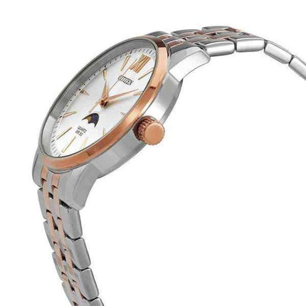 Citizen Moonphase Silver Dial Quartz AK5006-58A miesten kello