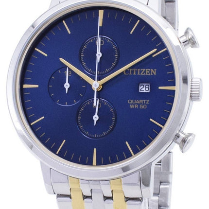 Kansalainen Chronograph AN3614 - 54L kvartsi analoginen Miesten Kello