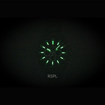 Citizen Chronograph ruostumattomasta teräksestä valmistettu musta kellotaulu kvartsi AN8230-59E 100M miesten kello