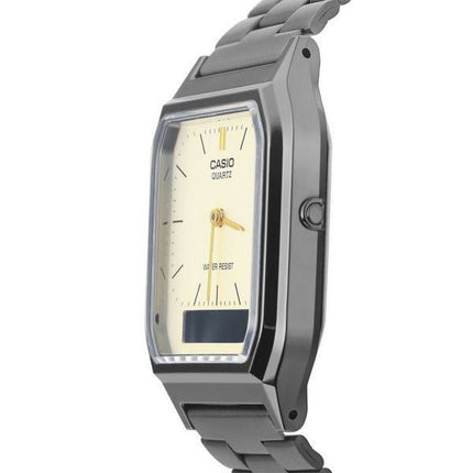 Casio Vintage analoginen digitaalinen harmaa ionipinnoitettu kvartsi AQ-230GG-9A miesten kello