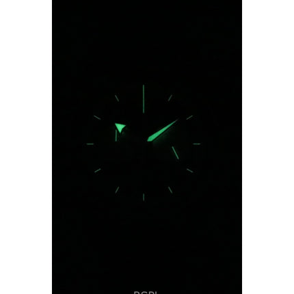 Emporio Armani Chronograph -nahkahihnan musta kellotaulu kvartsi AR11635 miesten kello