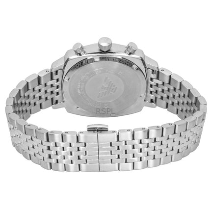 Emporio Armani Chronograph ruostumattomasta teräksestä valmistettu sininen kellotaulu kvartsi AR11688 miesten kello