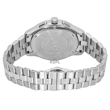 Emporio Armani Chronograph ruostumattomasta teräksestä valmistettu musta kellotaulu kvartsi AR11691 miesten kello