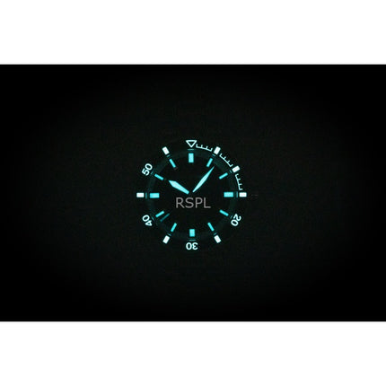 Emporio Armani Sea Explorer ruostumattomasta teräksestä valmistettu sininen kellotaulu sukeltajan automaattinen AR60087 200M miesten kello