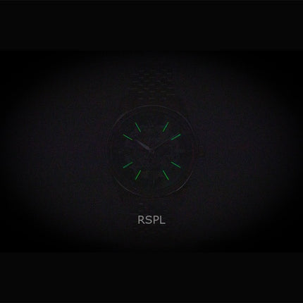 Emporio Armani ruostumattomasta teräksestä valmistettu vihreä luurankokellotaulu automaattinen AR60091 miesten kello