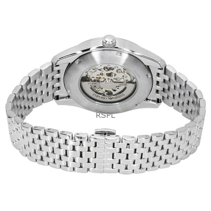 Emporio Armani ruostumattomasta teräksestä valmistettu vihreä luurankokellotaulu automaattinen AR60091 miesten kello