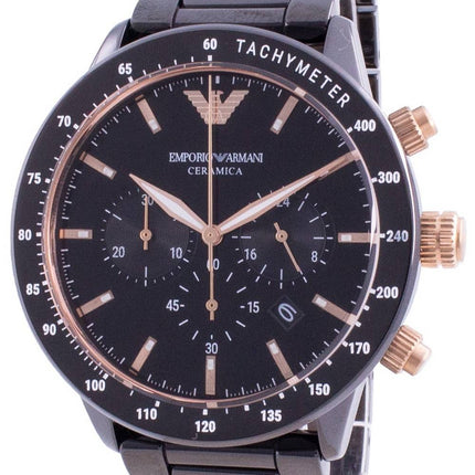 Emporio Armani Ceramica Mario Chronograph Quartz AR70002 miesten kello