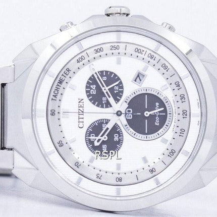 Citizen Eco-Drive Chronograph nopeusmittarin AT2150 51 a Miesten Kello