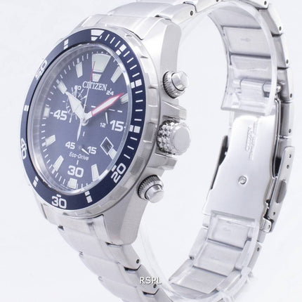 Citizen Eco-Drive AT2431-87L Chronograph Analog Miesten kello