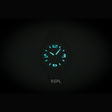 Citizen Brycen Chronograph -silikoniranneke, musta kellotaulu, Eco-Drive AT2587-02E, 100M miesten kello