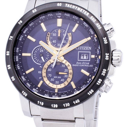 Citizen Eco-Drive Radio-ohjattavat Chronograph AT8124 - 83M miesten katsella