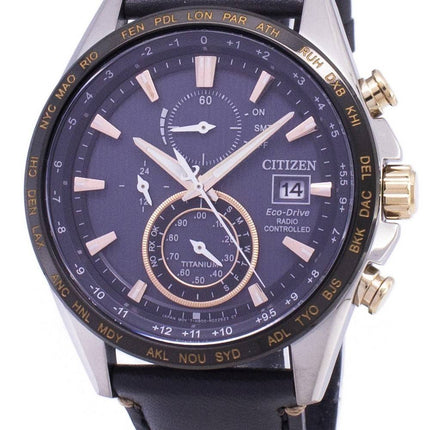 Citizen Eco-Drive Titanium japanilaiset Power Reserve AT8158 - 14H Miesten Kello