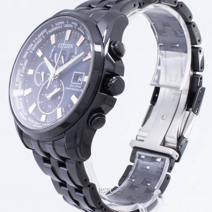 Citizen Eco-Drive Global Radio -ohjattu AT9039-51L Japan Made 200M Miesten kello