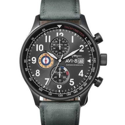 AVI-8 Hawker Hurricane Tachymeter Quartz AV-4011-0D miesten kello
