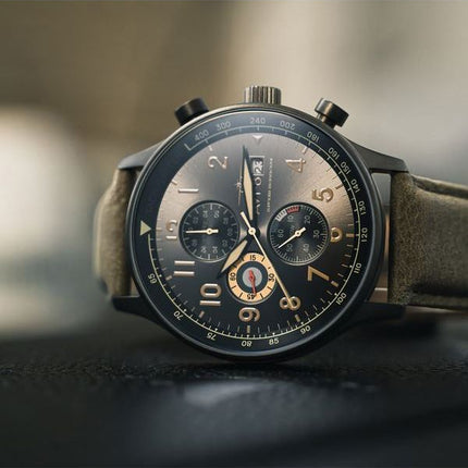 AVI-8 Hawker Hurricane Tachymeter Quartz AV-4011-0E miesten kello