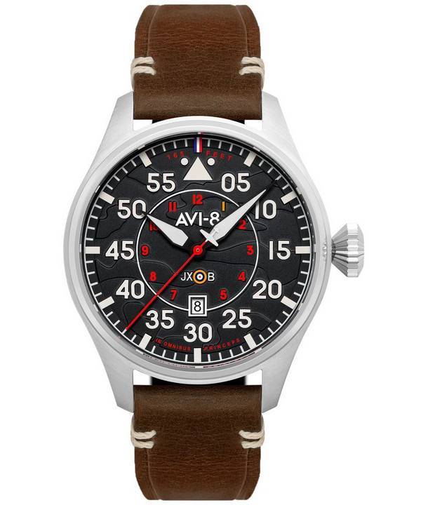 AVI-8 Hawker Hurricane Wittering Clowes Pilot Automaattiset AV-4097-01 Miesten kellot