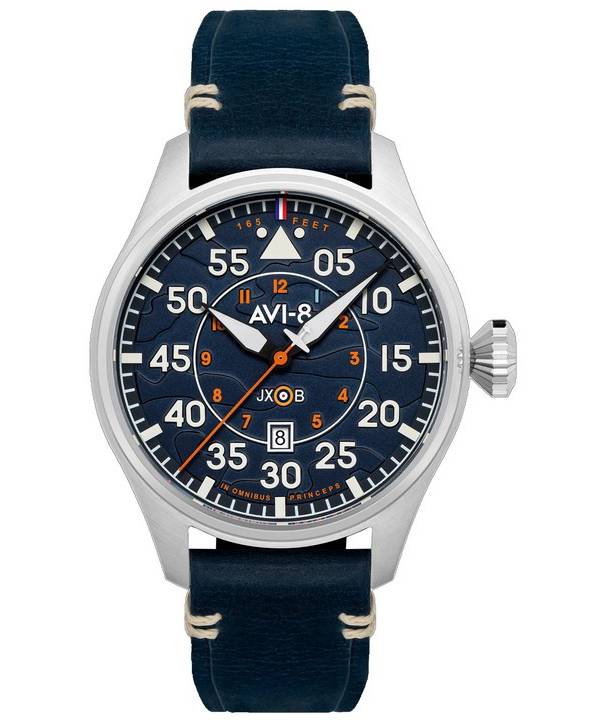 AVI-8 Hawker Hurricane Clowes Acklington automaattinen AV-4097-02 miesten kello