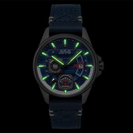 AVI-8 Hawker Harrier Farley monitoimirykmentti sininen kellotaulu kvartsi AV-4098-03 miesten kello