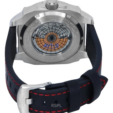 AVI-8 Hawker Hunter Atlas GMT Devil Black Dial automaattinen AV-4122-01 miesten kello