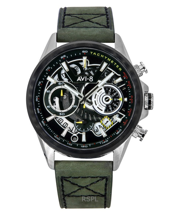 AVI-8 Hawker Harrier Matador Chronograph Viper Green Dial Quartz AV-4125-04 Miesten kello