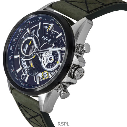 AVI-8 Hawker Harrier Matador Chronograph Viper Green Dial Quartz AV-4125-04 Miesten kello