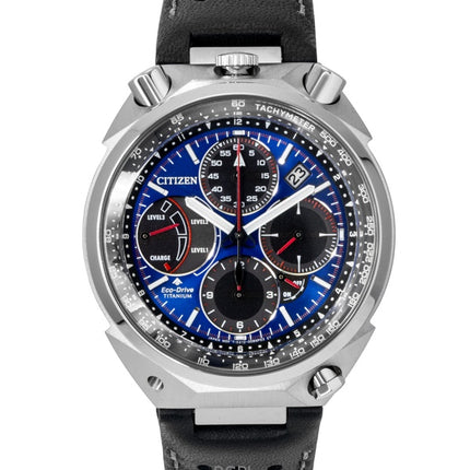 Citizen Promaster Tsuno Chronograph Racer Limited Edition Blue Dial Eco-Drive Diver&#39;s AV0088-01L 200M miesten kello