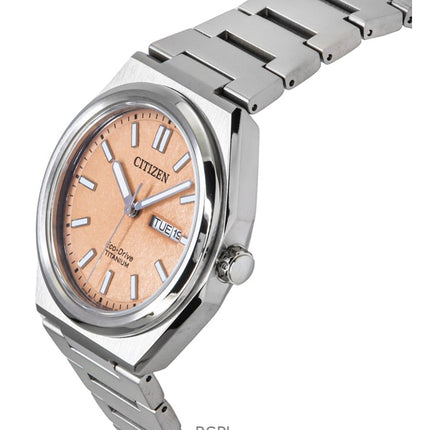 Citizen Zenshin Super Titanium -lohenvärinen Eco-Drive AW0130-85Z 100M miesten kello