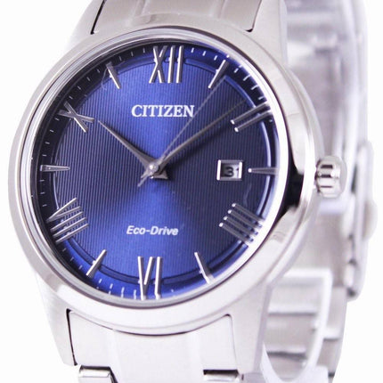 Citizen Eco-Drive sininen soittaa AW1231 - 58L Miesten Kello