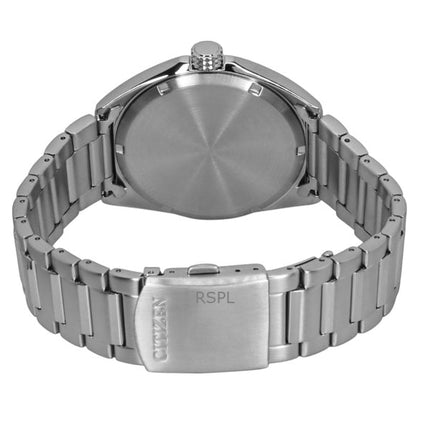 Citizen Eco-Drive ruostumattomasta teräksestä valmistettu sininen kellotaulu AW1571-76L 100M miesten kello