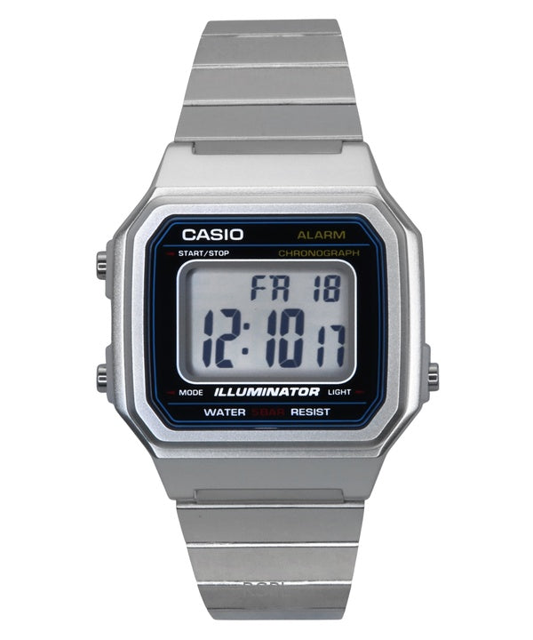 CASIO Classic Vintage valaisin Chronograph hälytys Digital B650WD-1A Unisex kello