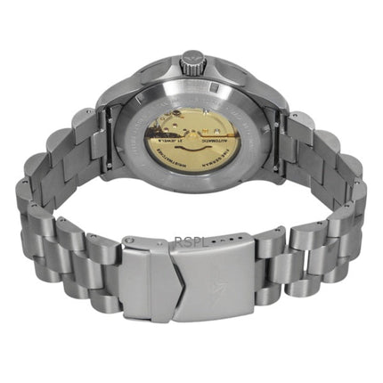 Bauhaus Aviation Titanium Beige Dial Automatic 2866M5 100M miesten kello