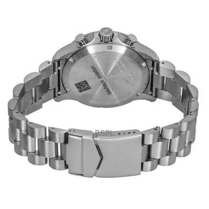 Bauhaus Aviation Chronograph Titanium Beige Dial Quartz 2880M5 100M miesten kello