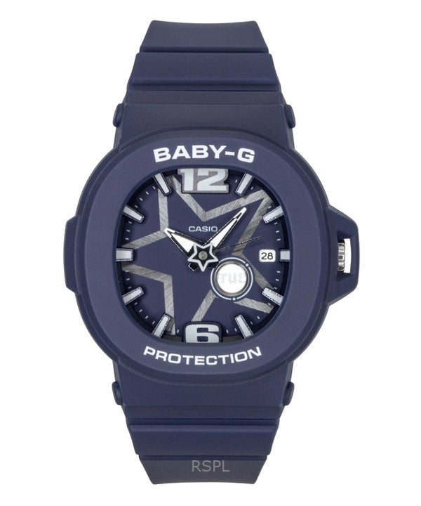 Casio Baby-G analoginen hartsi sininen kellotaulu kvartsi BGA-10D-2A1 100M naisten kello
