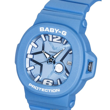 Casio Baby-G analoginen hartsi sininen kellotaulu kvartsi BGA-10D-2A2 100M naisten kello