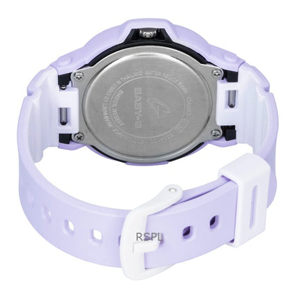 Casio Baby-G analoginen hartsiranneke violetilla kellotaululla kvartsi BGA-10D-6A 100M naisten kello
