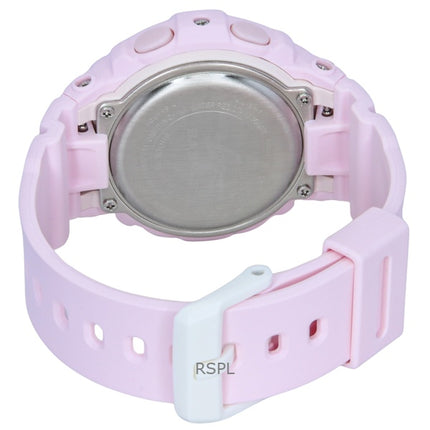 Casio Baby-G analoginen digitaalinen hartsiranneke monivärisellä kellotaululla kvartsi BGA-280TD-4A 100M naisten kello