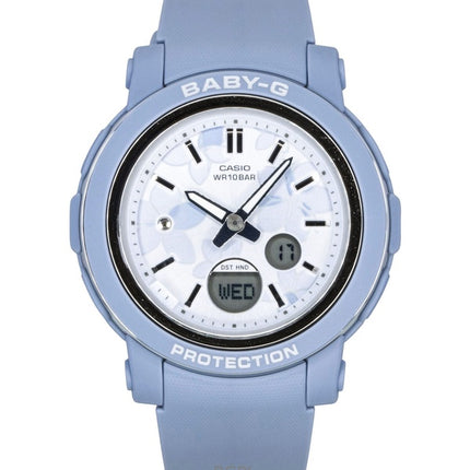 Casio Baby-G analoginen digitaalinen hartsiranneke monivärisellä kellotaululla kvartsi BGA-290FL-2A 100M naisten kello