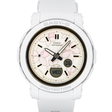 Casio Baby-G analoginen digitaalinen hartsiranneke monivärisellä kellotaululla kvartsi BGA-290FL-7A 100M naisten kello