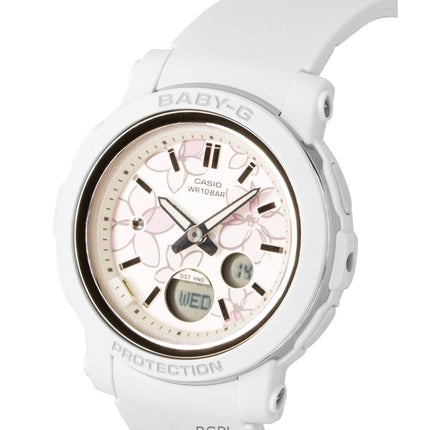 Casio Baby-G analoginen digitaalinen hartsiranneke monivärisellä kellotaululla kvartsi BGA-290FL-7A 100M naisten kello